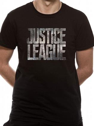 Justice League: Logo - T-Shirt - Grösse S