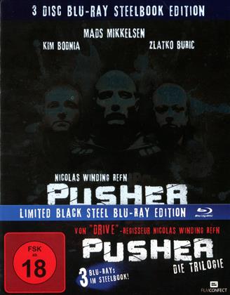 Pusher Die Trilogie (Steelbook, 3 Blu-rays)