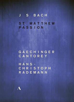 Gächinger Kantorei Stuttgart, Hans-Christoph Rademann & Benedikt Kristjánsson - Bach - Matthäus Passion (Accentus Music, 2 DVD)