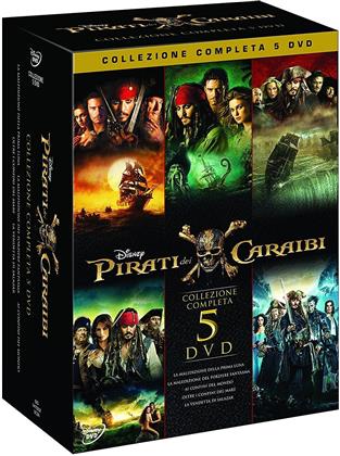 Pirati dei Caraibi 1-5 - Collezione Completa (5 DVDs)