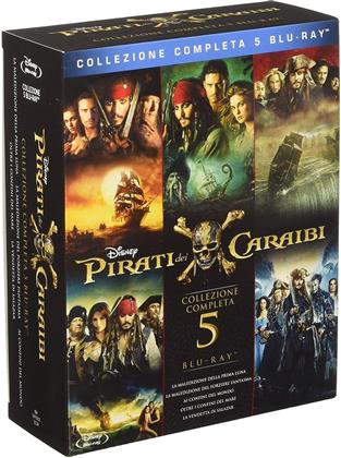Pirati dei Caraibi 1-5 - Collezione Completa (5 Blu-rays)