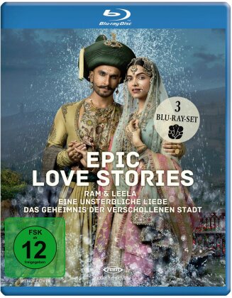 Epic Love Stories - 3 Spielfilme Box (3 Blu-rays)