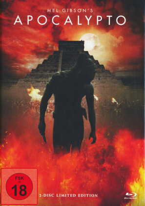 Apocalypto (2006) (Cover B, Limited Edition, Mediabook, Uncut, Blu-ray + DVD)
