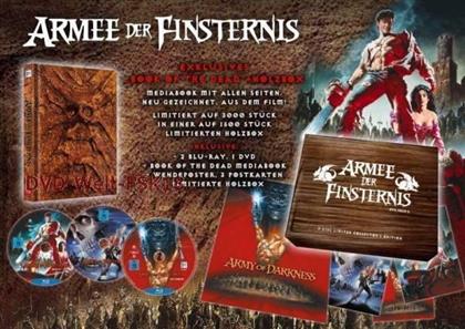 Armee der Finsternis (1992) (TV-Fassung, Collector's Edition, Director's Cut, Cinema Version, Limited Edition, Mediabook, Wooden Box, 2 Blu-rays + DVD)