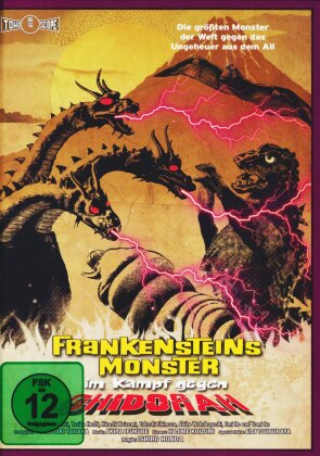 Frankensteins Monster im Kampf gegen Ghidorah (1964) (Cover B, Édition Collector, Édition Limitée, Mediabook, Blu-ray + DVD)