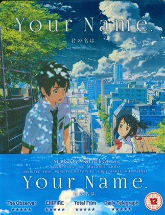 Your Name. (2016) (Édition Collector, Steelbook, Blu-ray + DVD + CD)