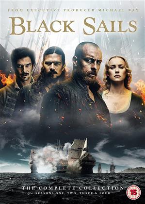 Black Sails - The Complete Collection - Seasons 1-4 (14 DVDs)