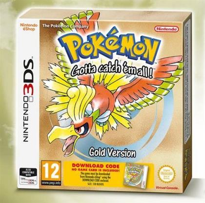 Pokemon Gold - (Code in a Box)