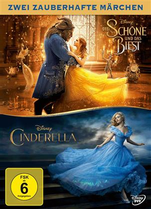 Die Schöne und das Biest (2017) / Cinderella (2015) (Double Feature, 2 DVD)