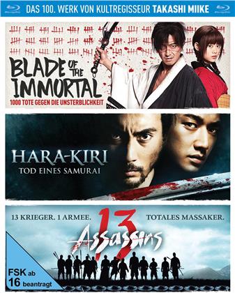 Takashi Miike Box - Blade of the Immortal / Hara-Kiri: Tod eines Samurai / 13 Assassins (3 Blu-rays)