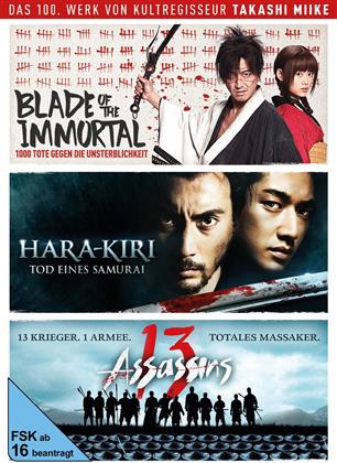 Takashi Miike Box - Blade of the Immortal / Hara-Kiri: Tod eines Samurai / 13 Assassins (3 DVDs)