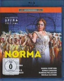 Macerata Opera Festival Orchestra, Michele Gamba & Maria José Siri - Bellini - Norma (Dynamic)