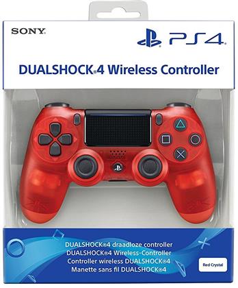 PS4 Controller original red translucent V2 wireless Dual Shock 4