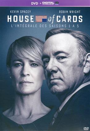 House of Cards - Saisons 1-5 (20 DVDs)