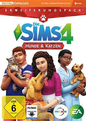 Die Sims 4 - Addon Cats & Dogs - Code in a Box (German Edition)