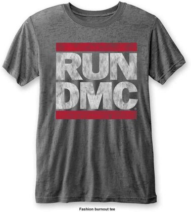 Run DMC Unisex T-Shirt - DMC Logo (Burnout)