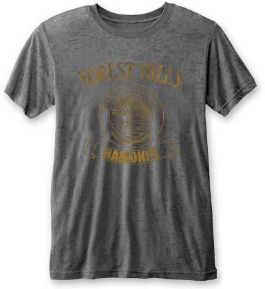 Ramones Unisex T-Shirt - Forest Hills (Burnout)