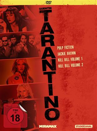 Tarantino Collection - Pulp Fiction / Jackie Brown / Kill Bill Volume 1 / Kill Bill Volume 2 (Collector's Edition, 4 DVD)