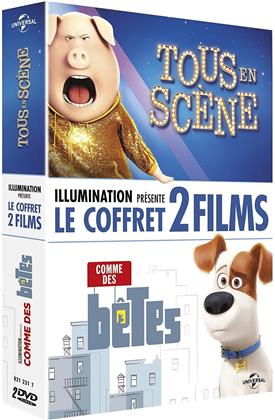 Tous en scène / Comme des bêtes - Le coffret 2 films (2 DVDs)