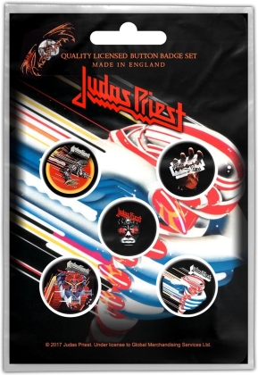 Judas Priest - Turbo (Button Badge Set)
