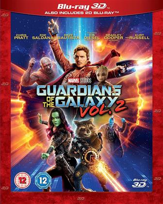 Guardians Of The Galaxy - Vol. 2 (2017) (Blu-ray 3D + Blu-ray)