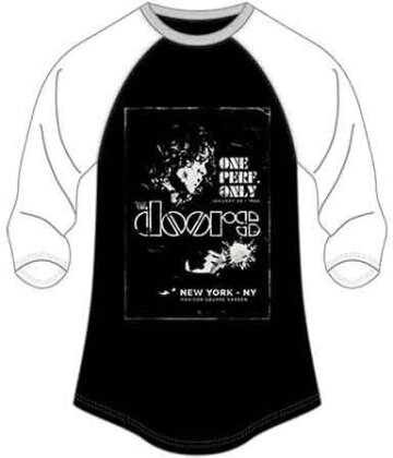 The Doors Ladies Raglan T-Shirt - New York (Ladies Size 18) - Taglia L/XL