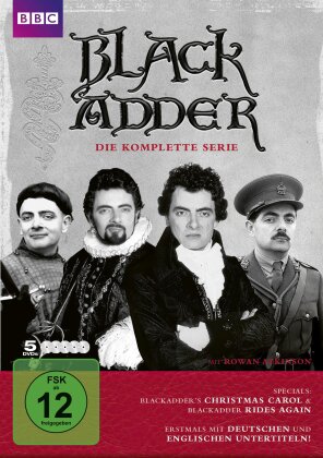 Black Adder - Die komplette Serie (BBC, Remastered, 5 DVDs)