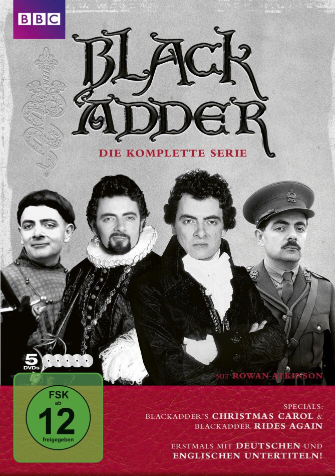 Black Adder - Die komplette Serie (BBC, Version Remasterisée, 5 DVD)