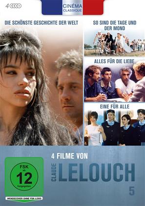Claude Lelouch - Box 5 (Cinéma Classique, 4 DVDs)