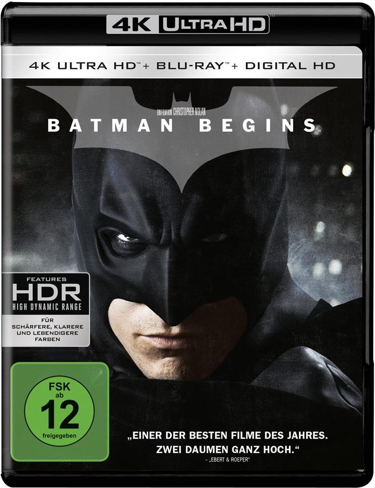 Batman Begins (2005) (4K Ultra HD + Blu-ray)