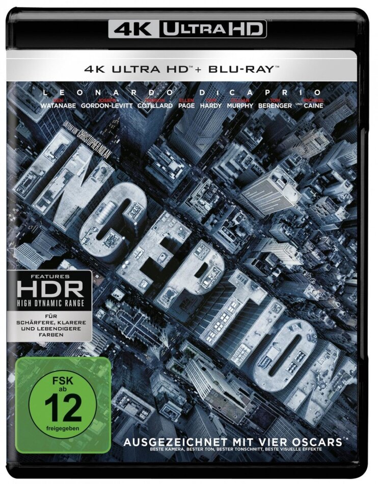 Inception (2010) (4K Ultra HD + Blu-ray)