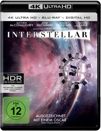 Interstellar (2014) (4K Ultra HD + 2 Blu-rays)