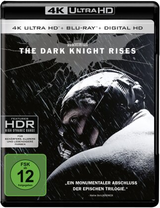 Batman - The Dark Knight Rises (2012) (4K Ultra HD + Blu-ray)
