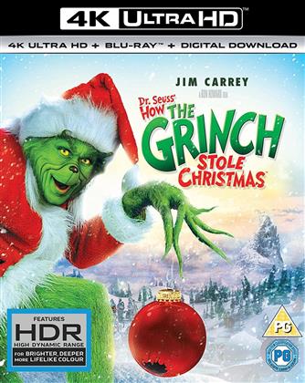 How the Grinch Stole Christmas (2000) (4K Ultra HD + Blu-ray)