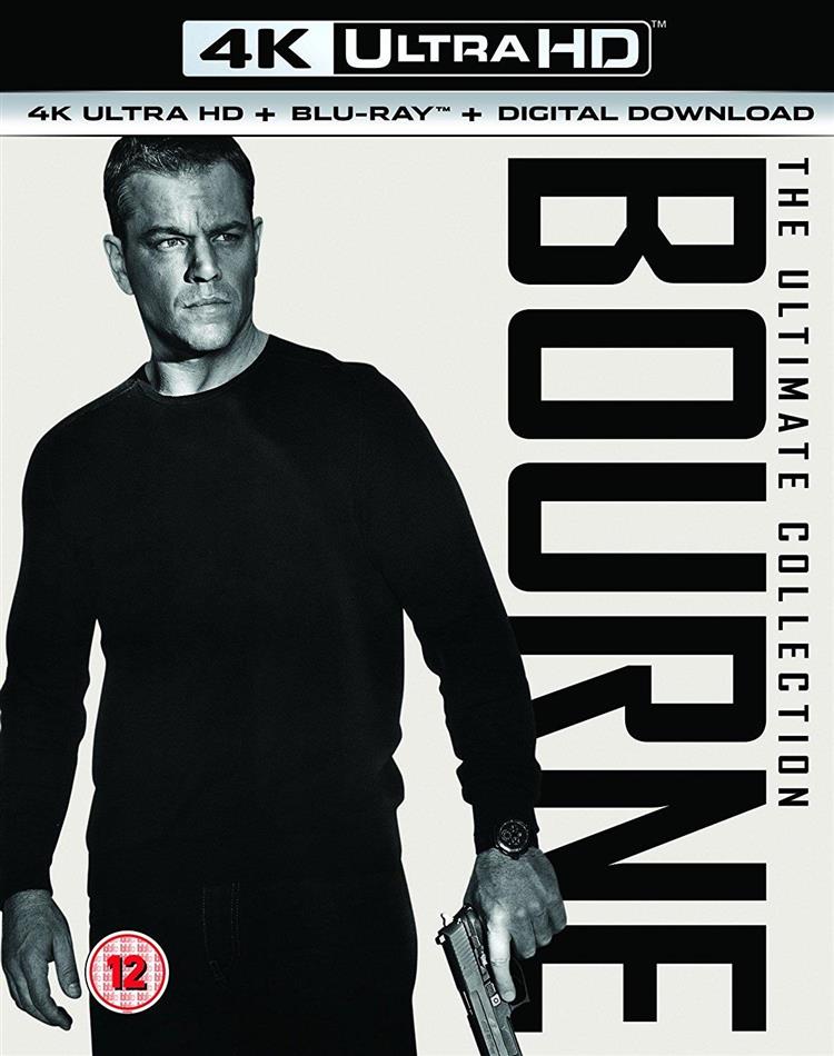 Bourne - The Ultimate Collection (5 4K Ultra HDs + 5 Blu-rays)