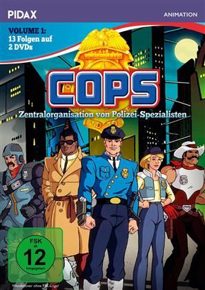 COPS - Zentralorganisation von Polizei-Spezialisten - Vol. 1 (Pidax Animation, 2 DVDs)