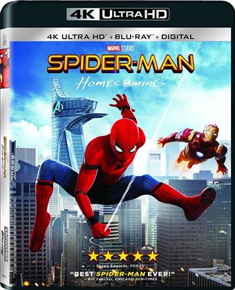 Spider-Man: Homecoming (2017) (4K Ultra HD + Blu-ray)