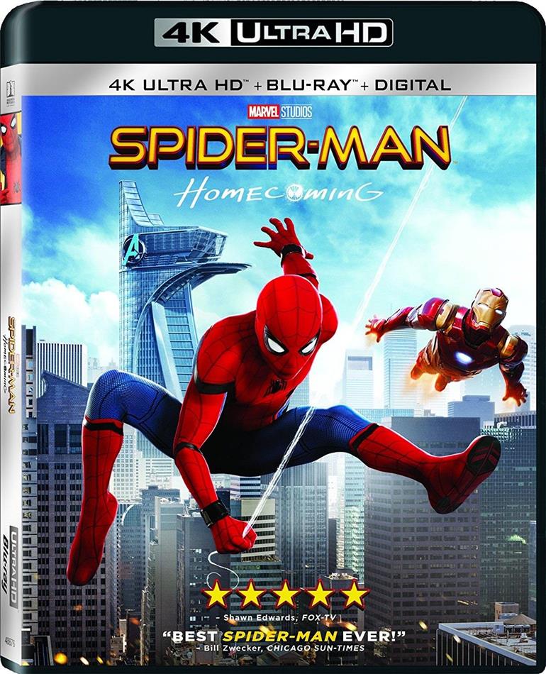 Spider-Man: Homecoming (2017) (4K Ultra HD + Blu-ray)