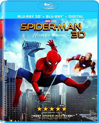 Spider-Man: Homecoming (2017) (Blu-ray 3D + Blu-ray)