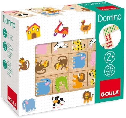 Goula Domino Zoo 28-teilig