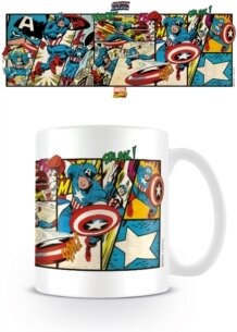 Marvel Retro (Captain America Panels)