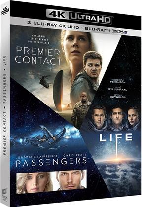 Premier Contact / Passengers / Life: Origine Inconnue (3 4K Ultra HDs + 3 Blu-rays)