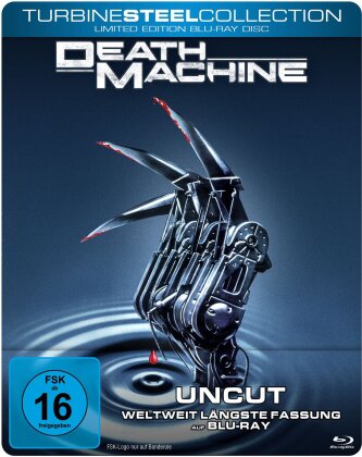 Death Machine (1994) (Turbine Steel Collection, Limited Edition, Steelbook, Uncut)