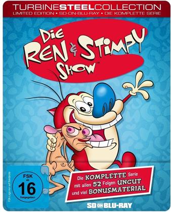 Die Ren & Stimpy Show - Die komplette Serie (Turbine Steel Collection, Édition Limitée, Steelbook, 2 Blu-ray)