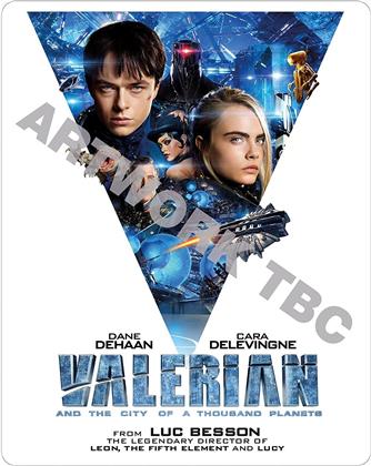 Valerian and the City of A Thousand Planets (2017) (Steelbook, Blu-ray 3D + Blu-ray)