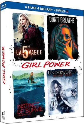 Coffret Girl Power - La 5ème vague / Don't Breathe / Instinct de survie / Underworld: Blood Wars (4 Blu-rays)