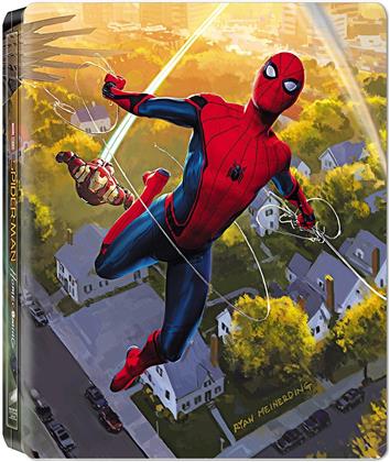 Spider-Man: Homecoming (2017) (Limited Edition, Steelbook, Blu-ray 3D + Blu-ray)