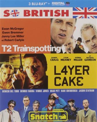Coffret So British - T2: Trainspotting / Layer Cake / Snatch (3 Blu-rays)