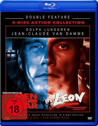 Men of War / Leon (Uncut, 2 Blu-rays + 2 DVDs)