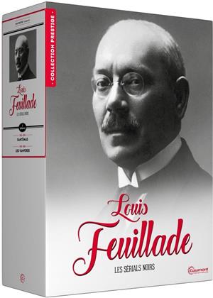 Louis Feuillade - Les sérials noirs (Collection Prestige, Gaumont, n/b, Édition Limitée, 9 DVD)